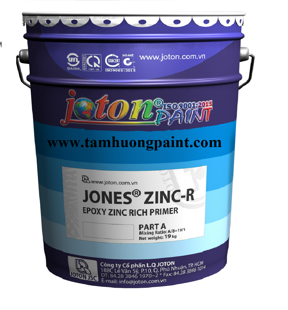 Jones Zinc-S | Sơn lót kẽm vô cơ