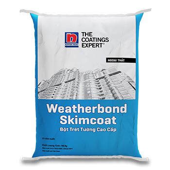 Bột Trét Nippon Weatherbond Skimcoat Ngoại Thất