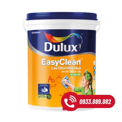 Sản phấm sơn dulux easyclean lau chùi hiệu quả mờ