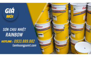 giá sơn chịu nhiệt rainbow mới nhất hcm