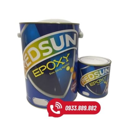 Sơn Epoxy Redsun Màu C999 Đen