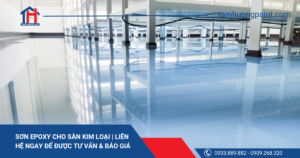 Sơn Epoxy cho sàn kim loại