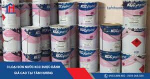 3 loại sơn nước KCC được đánh giá cao tại Tâm Hương
