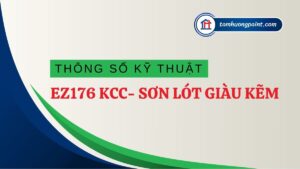 Thông số kỹ thuật EZ176 KCC - Sơn lót giàu kẽm - bìa