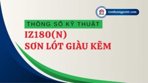 Thông số kỹ thuật IZ180(N) - Sơn Lót Giàu Kẽm