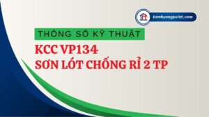 Thông số kỹ thuật VP134 KCC BÌA