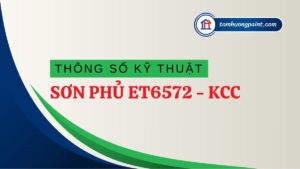Thông số kỹ thuật ET6572 KCC (TDS ET6572) -BÌA