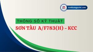 Thông số kỹ thuật AF783H KCC (TDS AF783H)