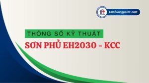 Thông số kỹ thuật EH2030 KCC (TDS EH2030)