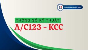 Thông số kỹ thuật Komarine A/C123 KCC - ảnh bìa