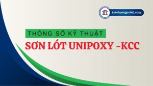 Thông số kỹ thuật Unipoxy Primer KCC